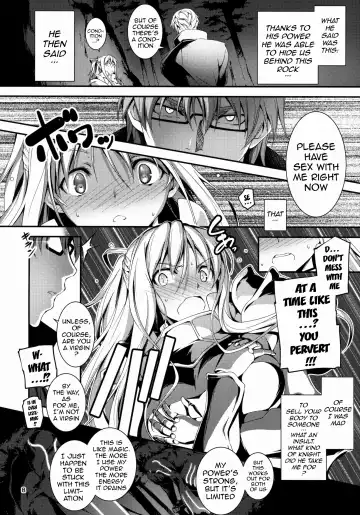 [Kikurage] Kuro no Ryman to Kishi Yufia | The Salary Man in Black and the Knight Yufia Fhentai - Page 9