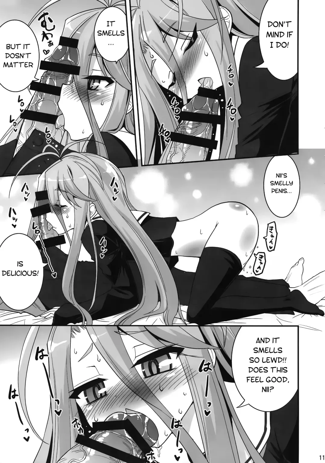 [Hasemi Ryo] Shiro-chan ga Nekomi wo Osoi ni Kuru sou Desu | Shiro's Nighttime Attack! Fhentai - Page 11