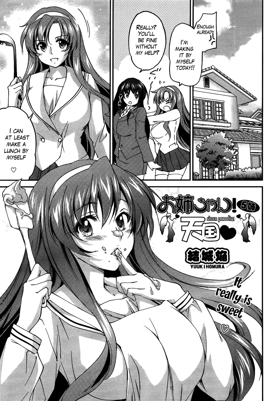 [Yuuki Homura] Onee-chan! Tengoku | Sister Paradise Ch. 1-9 Fhentai - Page 95