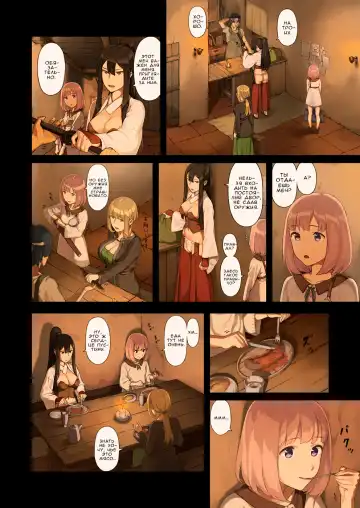 Onna Boukensha-tachi ga Sabaku no Oasis ni Tachiyoru to...... Fhentai - Page 9