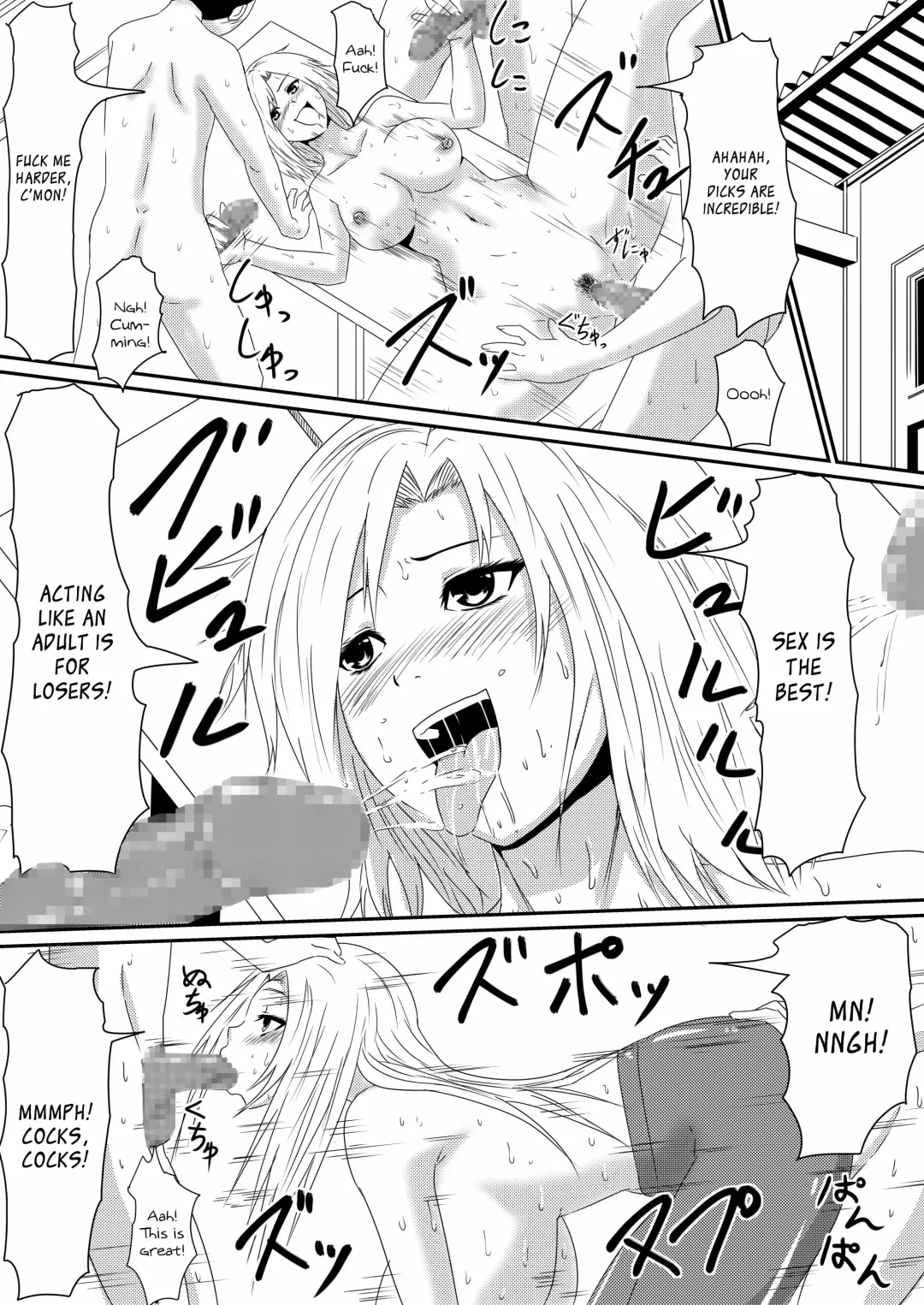 Mashou no Chinko o Motsu Shounen ~Kare no Dankon wa Josei o Mesu e to Kaeru~ Zenpen | The Boy with the Demon Cock (Part 1) [English] [_ragdoll] & Fhentai - Page 38