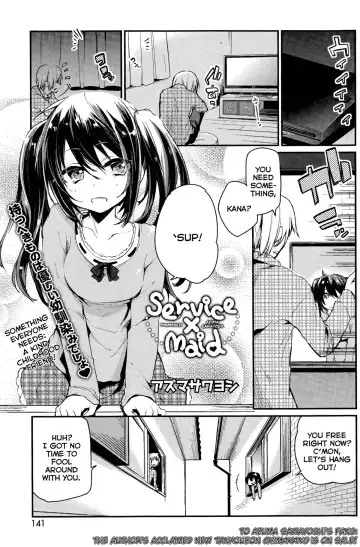 Read [Azuma Sawayoshi] Service × Maid - Fhentai