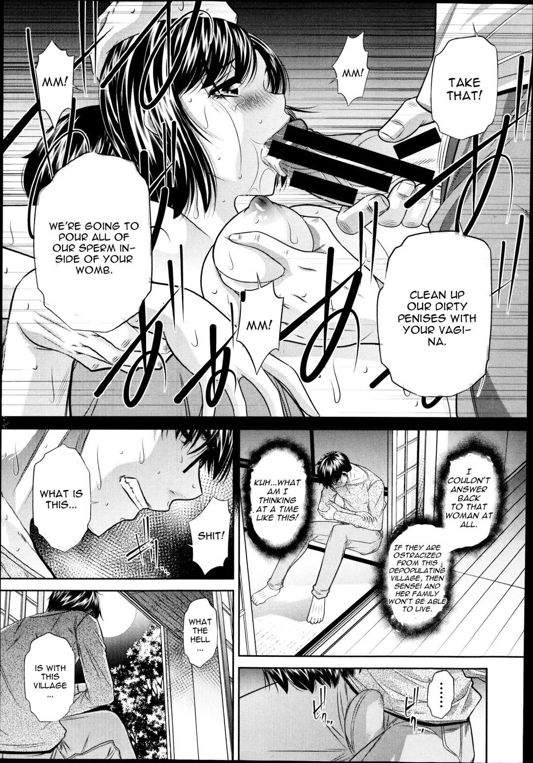 [Tanaka Naburu] Yokubou no Shuuraku Ch. 1 Fhentai - Page 27