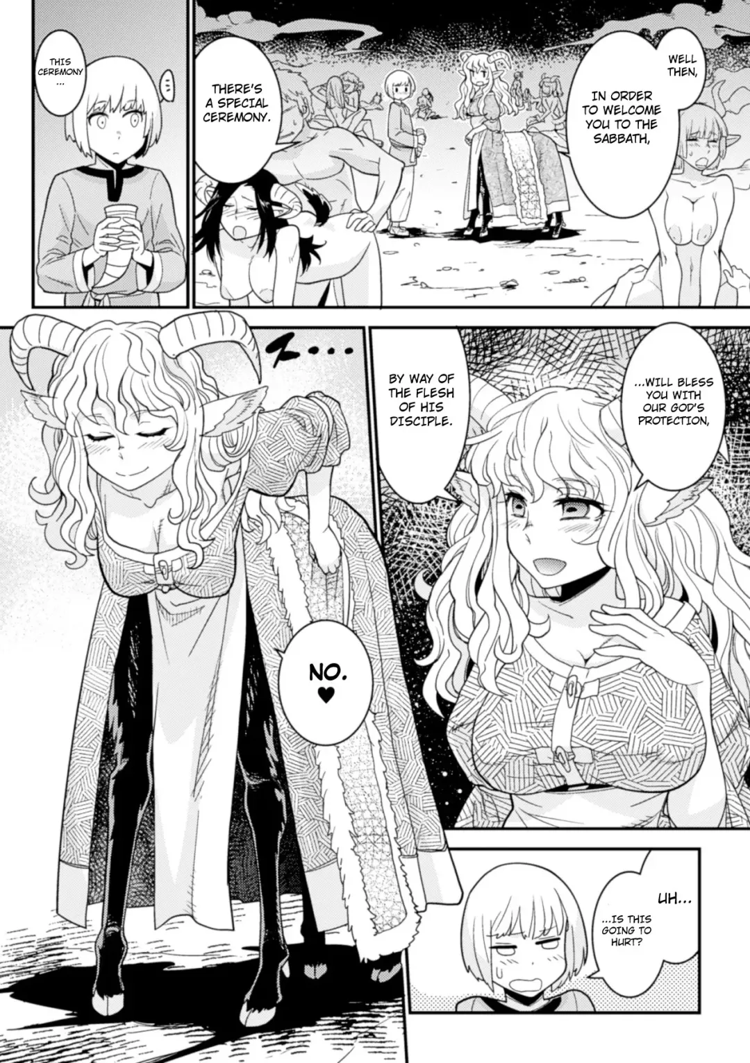 [Kuroshiki] Tokimeki Sabbath | Throbbing Sabbath Fhentai - Page 4