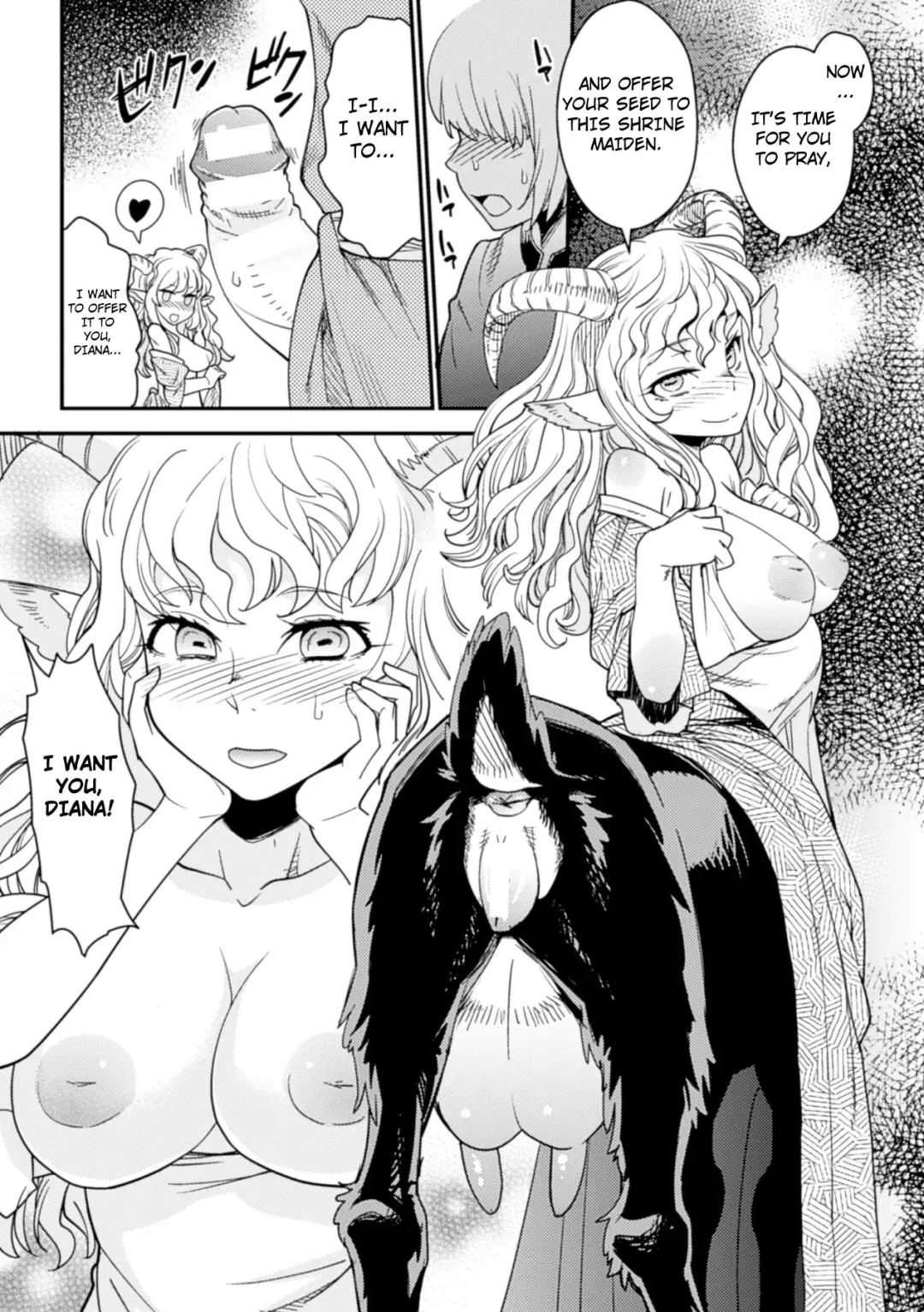 [Kuroshiki] Tokimeki Sabbath | Throbbing Sabbath Fhentai - Page 8