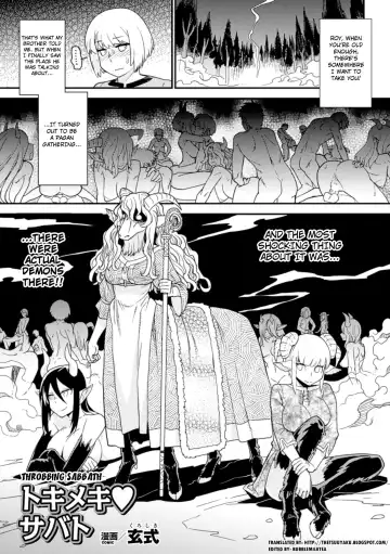Read [Kuroshiki] Tokimeki Sabbath | Throbbing Sabbath - Fhentai