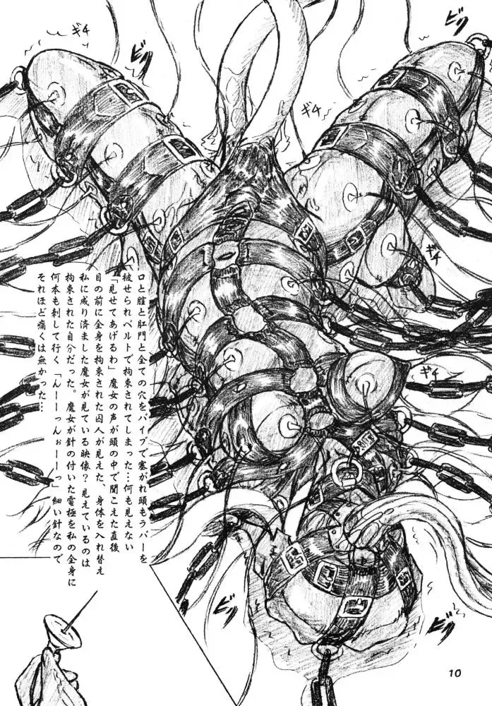 [Keso - Sumomo Ex] "Shikkoku no Majo" "Pikupiku Makopi" Fhentai - Page 10