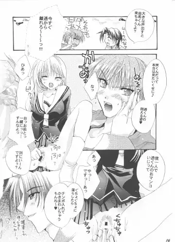 [Shinano Yura] Tsuyoku Hakanai Mono-tachi Fhentai - Page 15