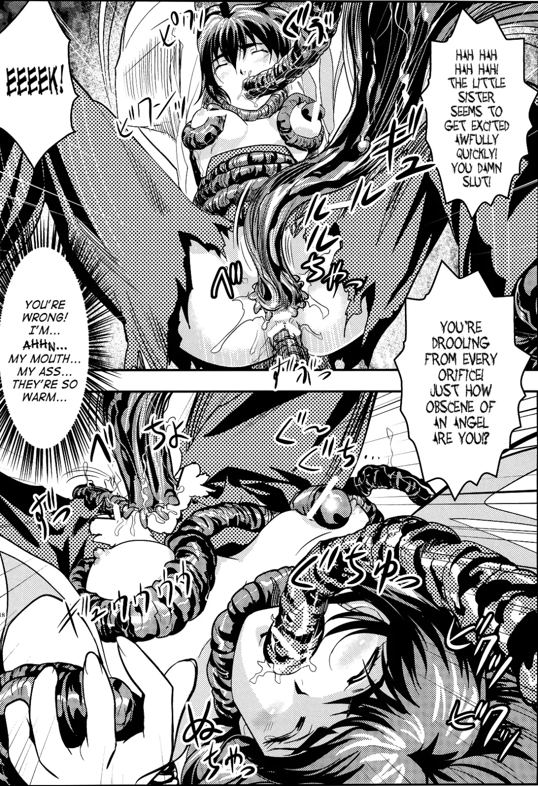 [Senbon Torii] FallenXXangeL 4 Inka no Ai Gekan Fhentai - Page 17