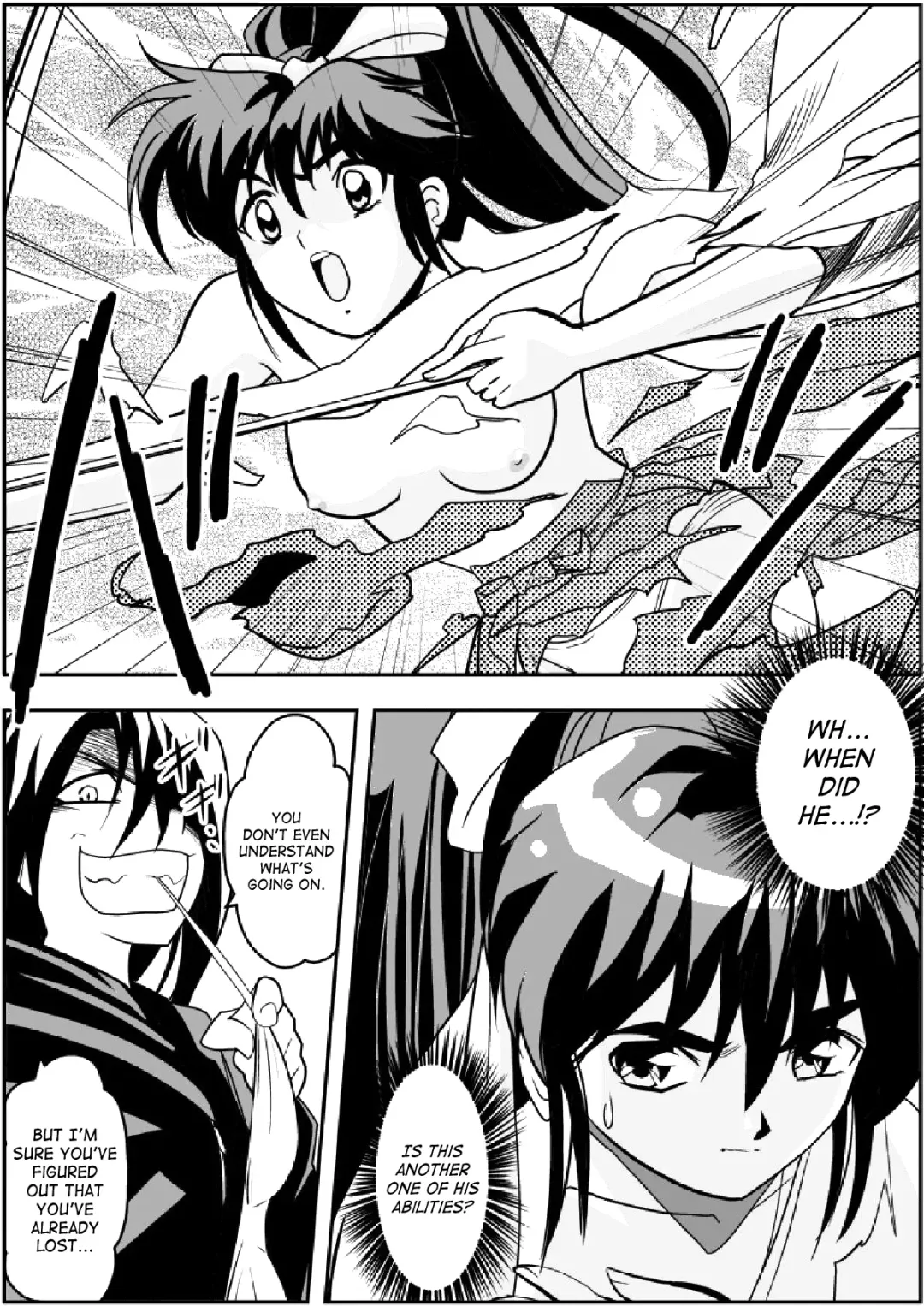 [Senbon Torii] FallenXXangeL 3 Inka no Ai Joukan Fhentai - Page 9