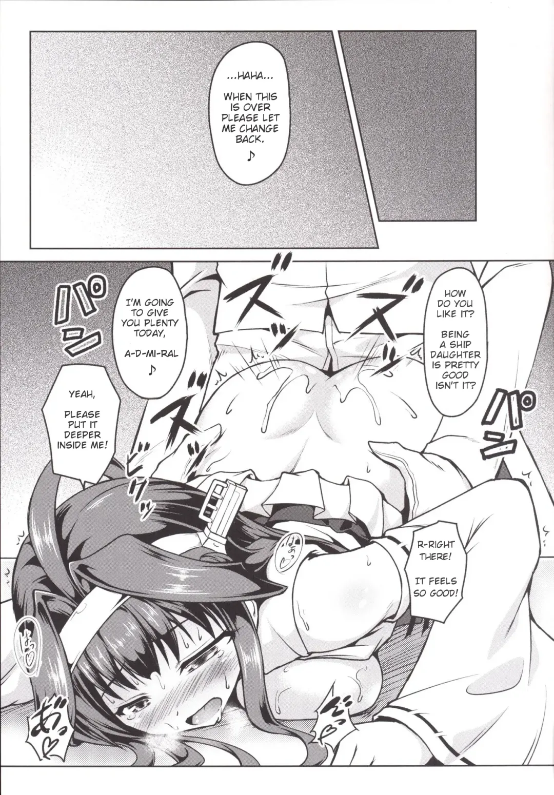 [Onsoku Zekuu] Kongou ni Nacchatta Teitoku no Ohanashi Fhentai - Page 26