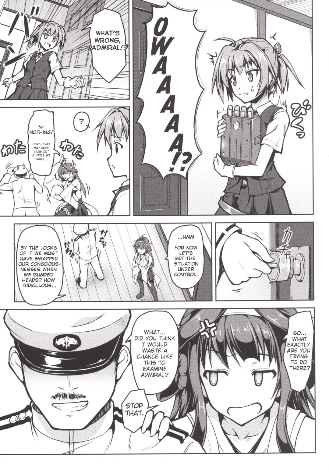 [Onsoku Zekuu] Kongou ni Nacchatta Teitoku no Ohanashi Fhentai - Page 6