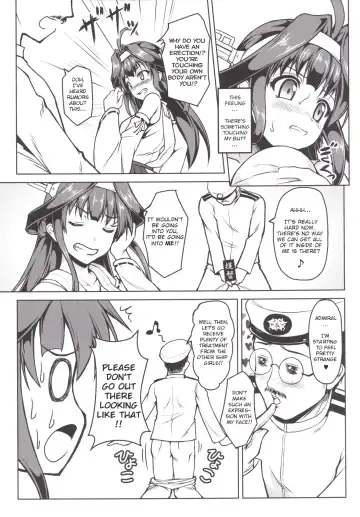 [Onsoku Zekuu] Kongou ni Nacchatta Teitoku no Ohanashi Fhentai - Page 10