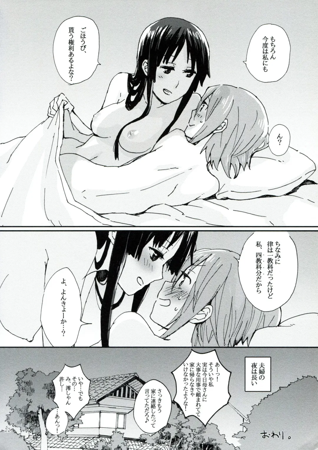 [Fukutarou - Oke] Gekkan Otona no RitsuMio Zoukangou Fhentai - Page 21
