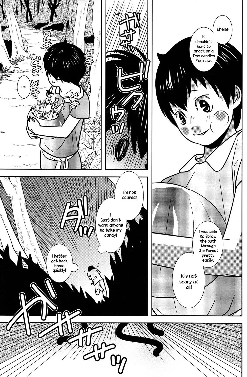 [Sabawo] Ponkotsu Akuma to Mahoutsukai no Mori (decensored) Fhentai - Page 4