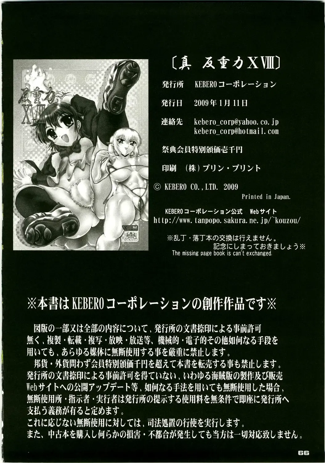 Shin Hanjuuryoku XVIII Fhentai - Page 66