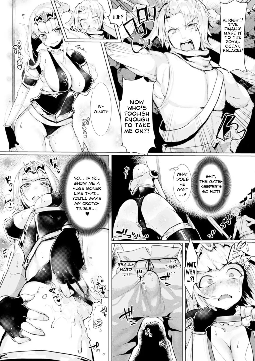 [Nekometaru] Osakana Monban-san | The Fish Gatekeeper Fhentai - Page 3