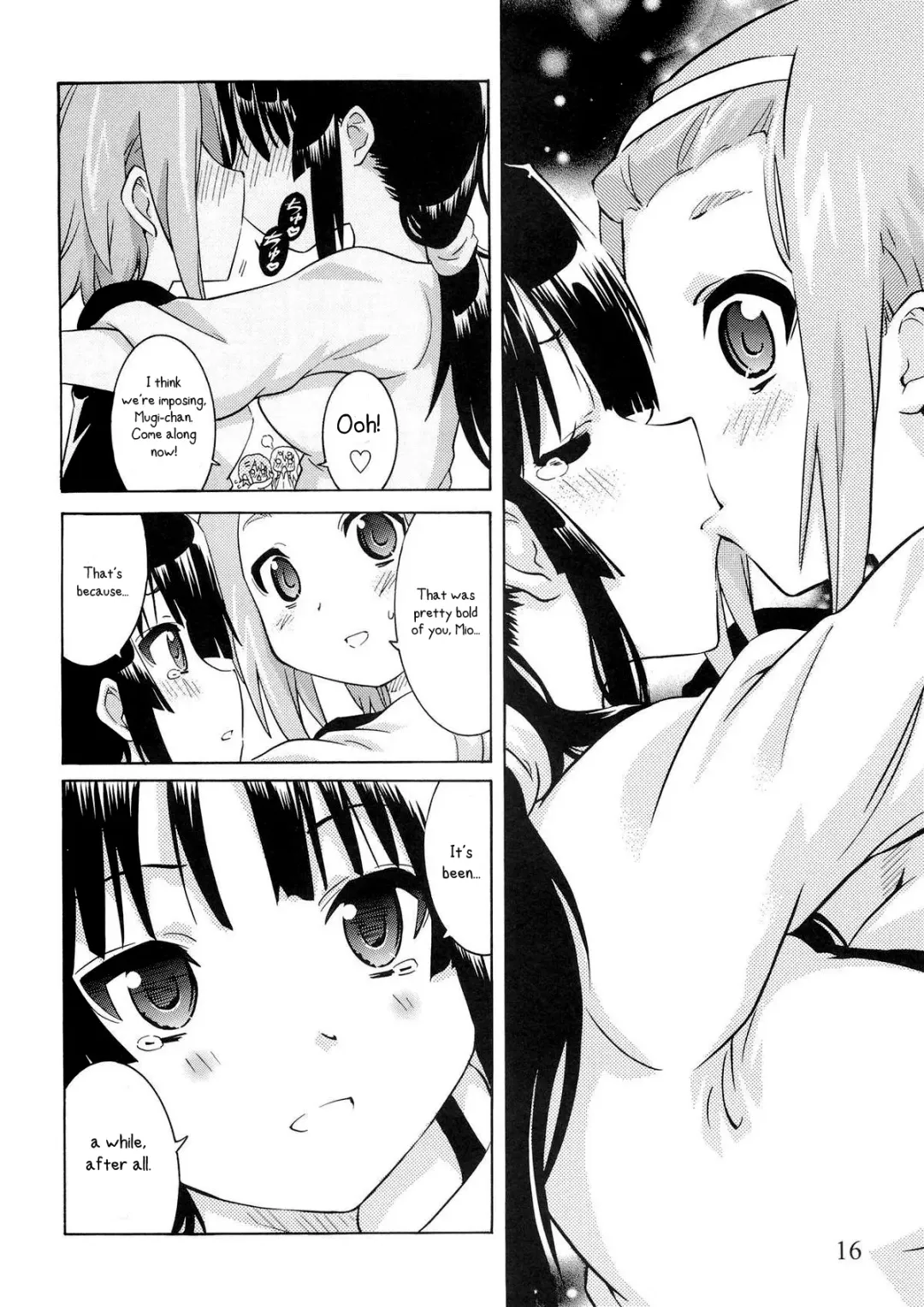 [Ootsuka Shirou] YURI-ON! #2 "Kosokoso Mio-chan!" Fhentai - Page 15