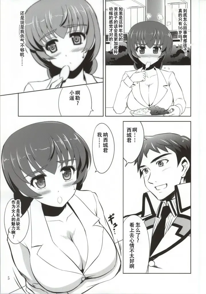 [Kishi Nisen] Mahouka Koukou no Retsujou Sensei Fhentai - Page 4