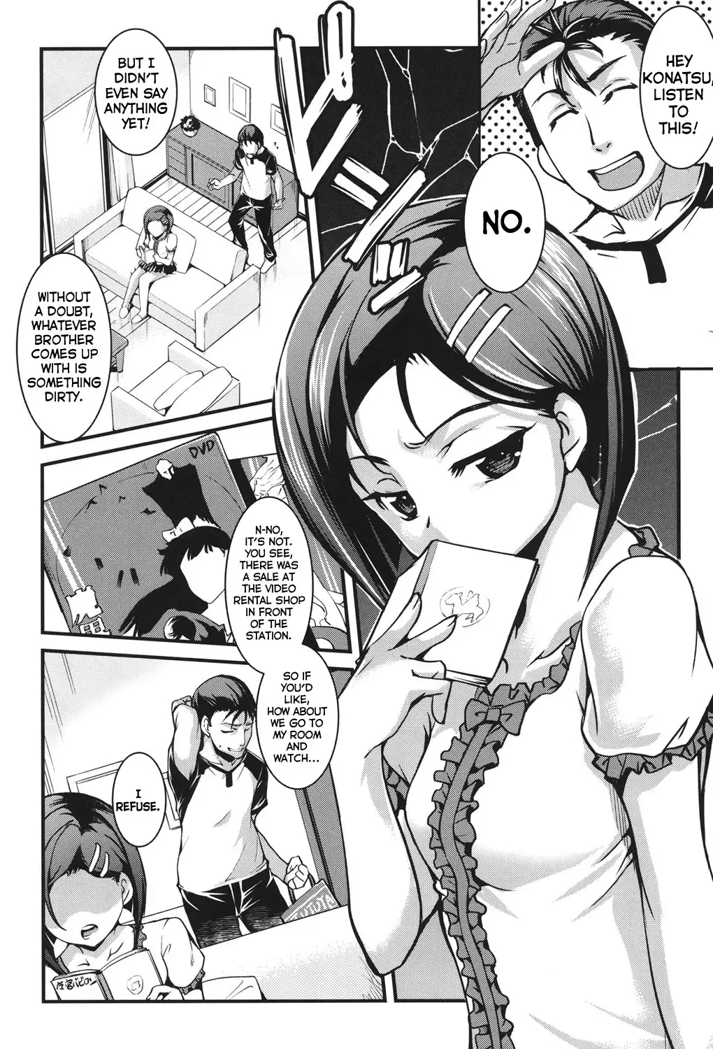 [Amano Kazumi] Aniue ga Kedamono Sugite Meiwaku Sugiru Ch. 2 Fhentai - Page 1