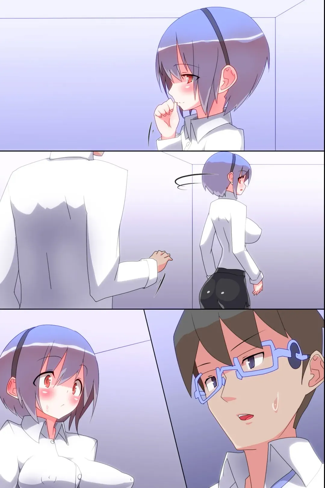 Kyousei Hatsujou Saseru Megane Fhentai - Page 94