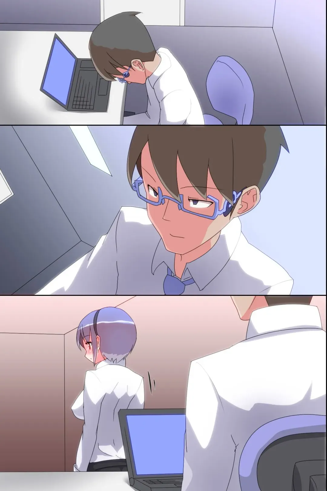 Kyousei Hatsujou Saseru Megane Fhentai - Page 96