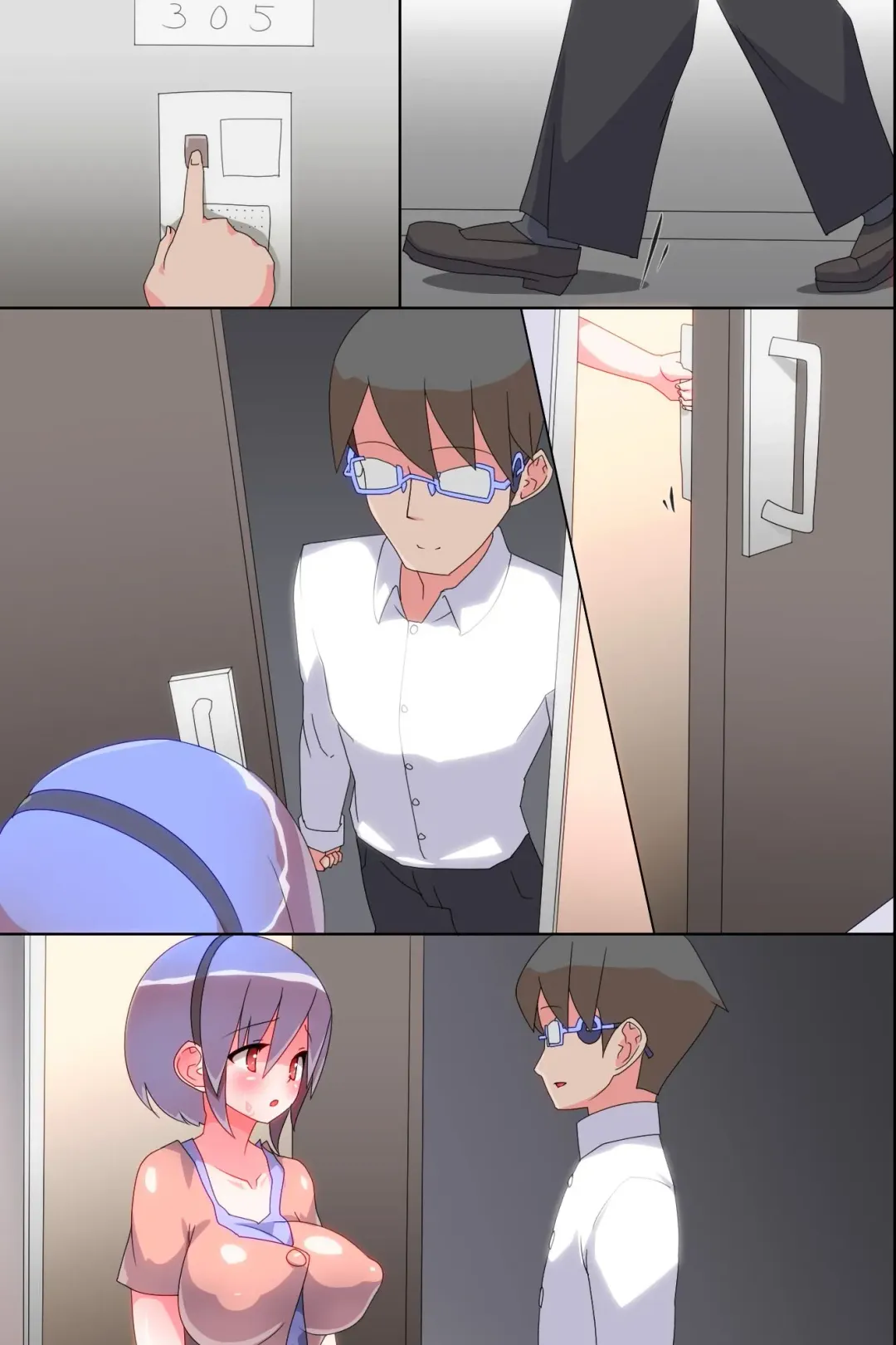 Kyousei Hatsujou Saseru Megane Fhentai - Page 98