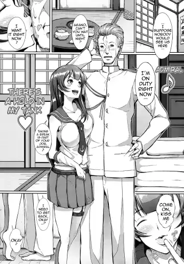 [Chouzetsu Bishoujo Mine] Teitoku-san ♪ Tank ni Ana ga Aichatta Fhentai - Page 4