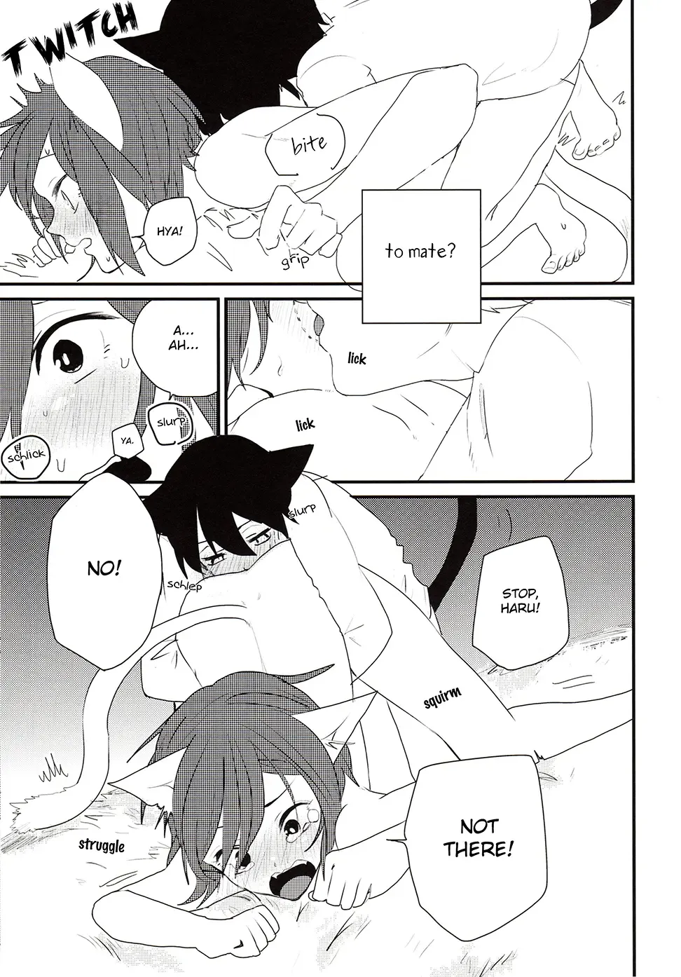 [Ayahara] Himitsu no Nyanko-chan | A Secret Between Kitties Fhentai - Page 9