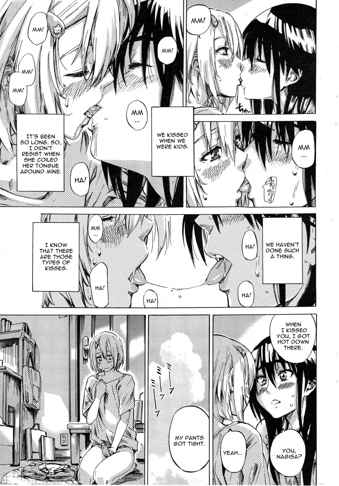 [Maruta] Yuri Zuki Kanojo wa Yuri Kanojo ga Dekinai Ch. 4 Fhentai - Page 9