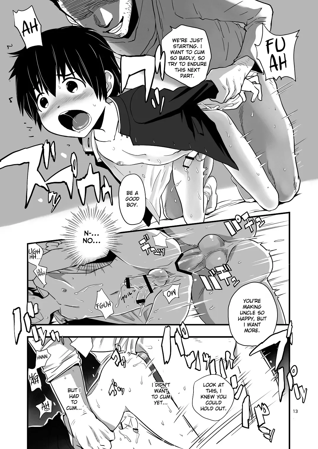 [Aogen Genda - Genda] Chicchai Seigi o Tsumekonda Hon.  x Oji-san Hen | Book Packed with Little Bitty Excellence. x Uncle Editon Fhentai - Page 12