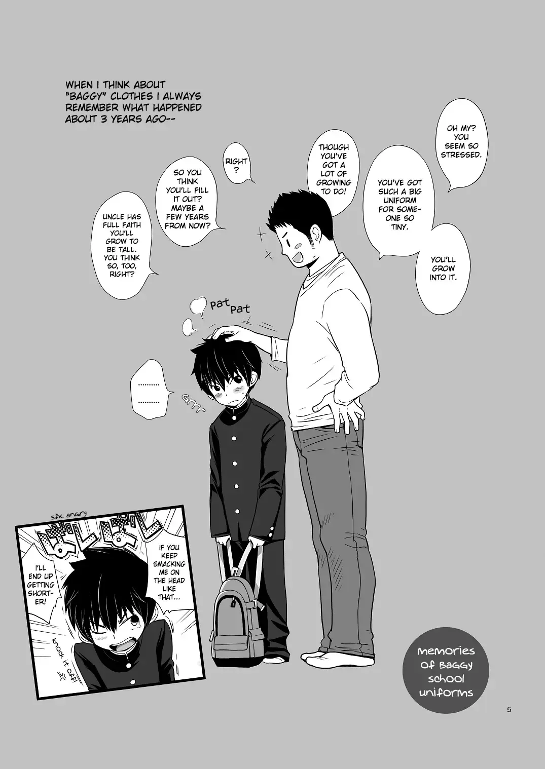 [Aogen Genda - Genda] Chicchai Seigi o Tsumekonda Hon.  x Oji-san Hen | Book Packed with Little Bitty Excellence. x Uncle Editon Fhentai - Page 4