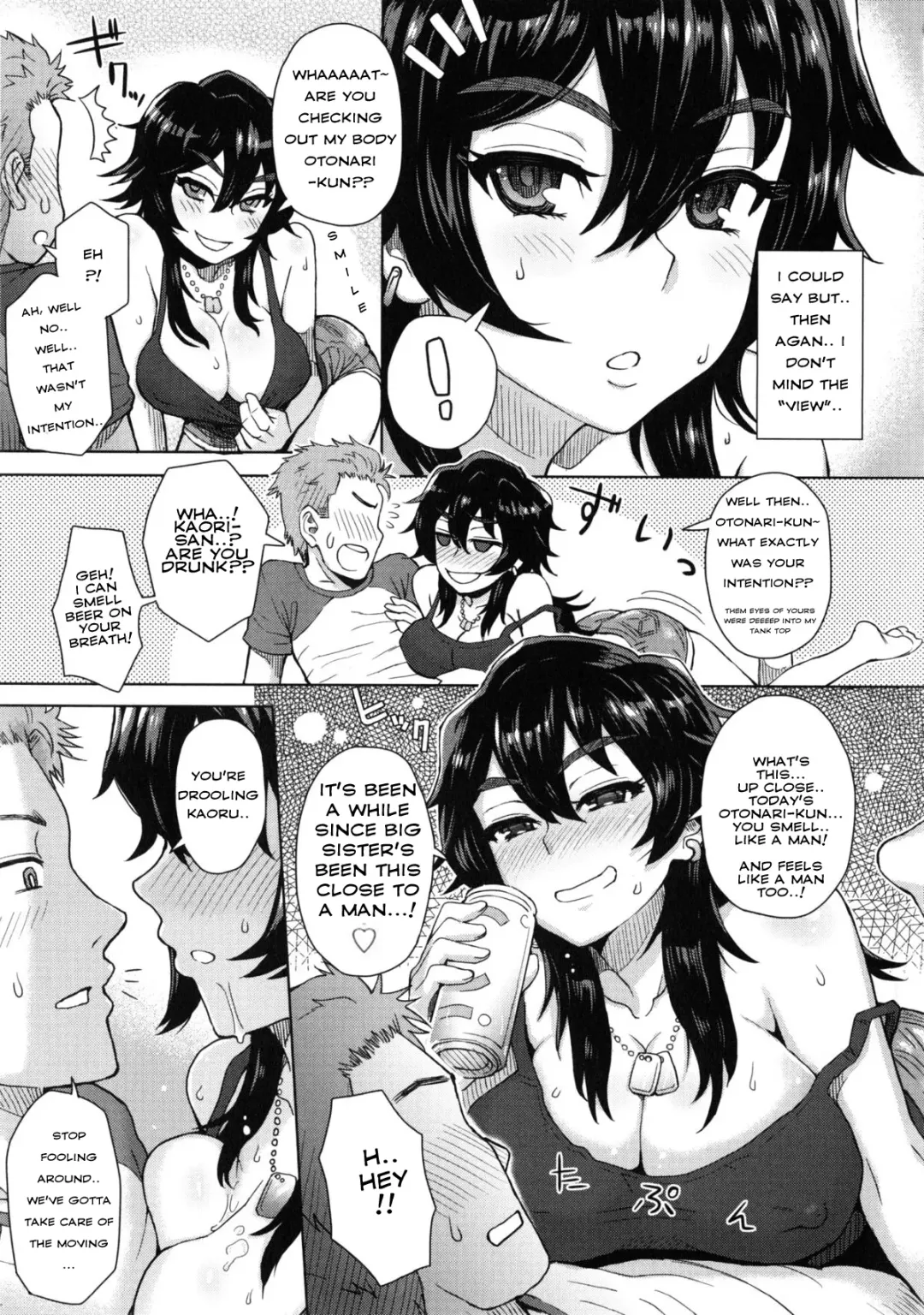 [Itou Eight] Tonari no Onee-san no Hikkoshi Jijou | The Day the Young Girl Next Door Moved Fhentai - Page 3