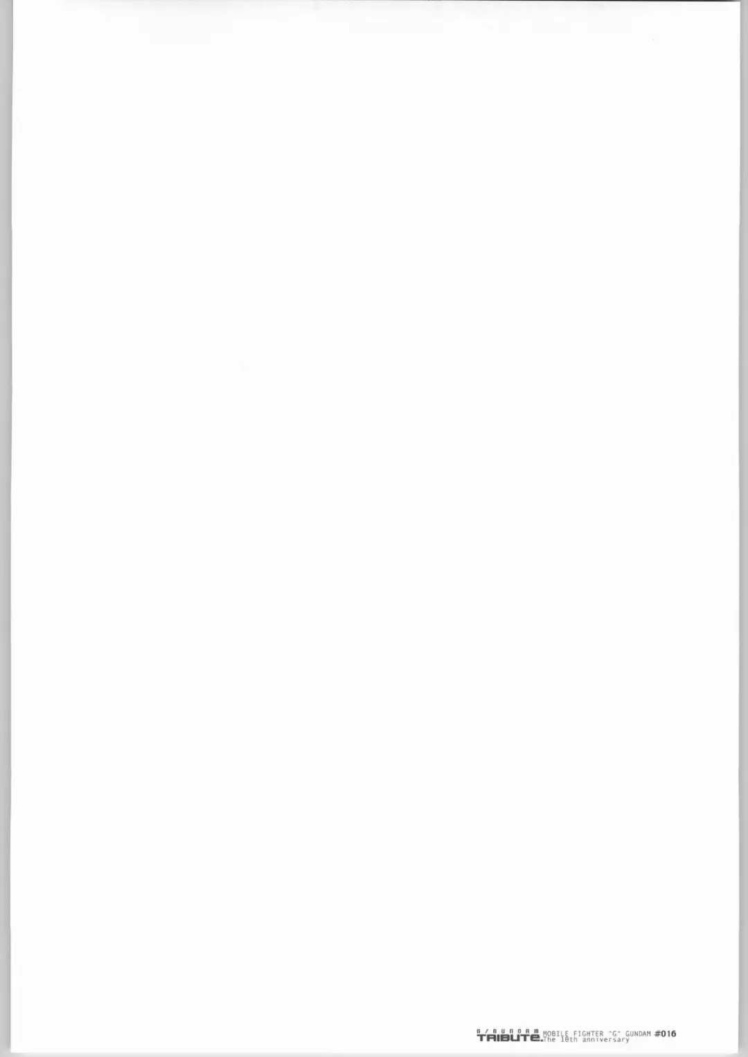 [Fujimoto Hideaki] G/Gundam TRIBUTE. Fhentai - Page 15