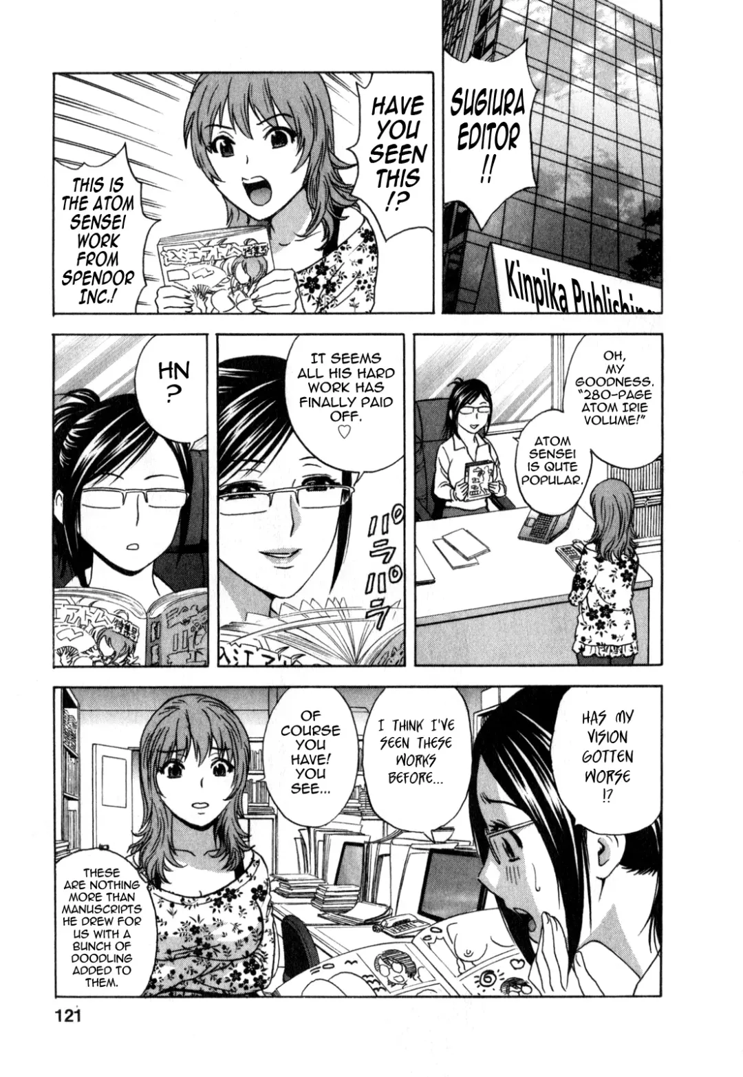 [Hidemaru] Life with Married Women Just Like a Manga 3 Fhentai - Page 123