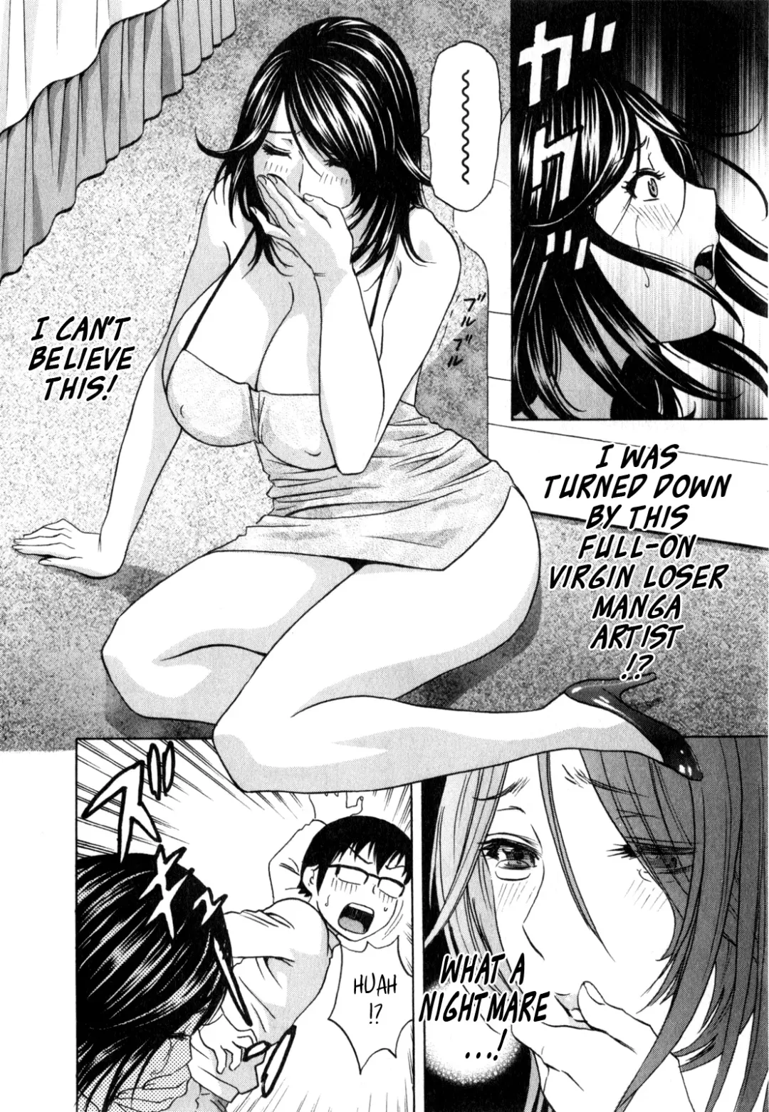 [Hidemaru] Life with Married Women Just Like a Manga 3 Fhentai - Page 52