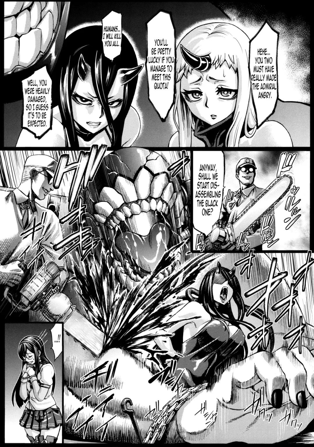 [Neromashin] Recycle -Shizai o Umu tame no Bakemono-tachi- | Recycle ~Enemy Vessels Used For Raw Materials~ Fhentai - Page 6