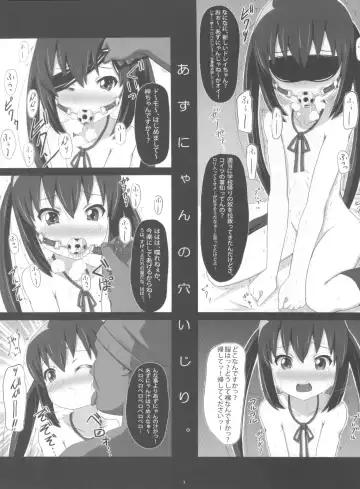 [Zasan] Azunyan no Ana-ijiri. Fhentai - Page 3