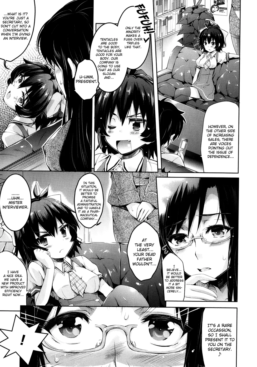 [Ashimoto Yoika] Ishiki no Takai Shokushu | Highly Conscious Tentacles Fhentai - Page 3