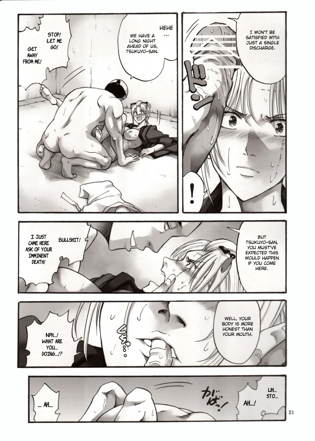 [Horie] Tsukuyo-san ga Iyarashii Koto o Sarete Shimau Hanashi 4 Fhentai - Page 20