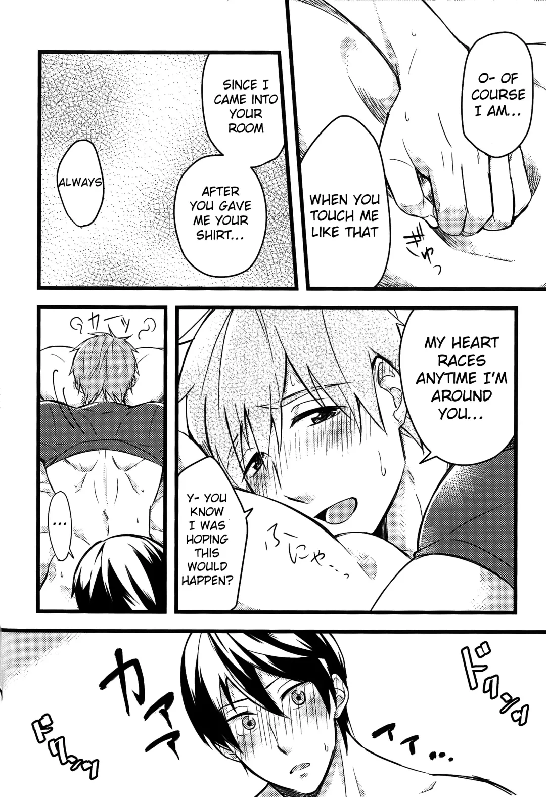 [Yurige] Kare Shirt Biyori. | Wearing His Boyfriend's T-shirt. Fhentai - Page 13