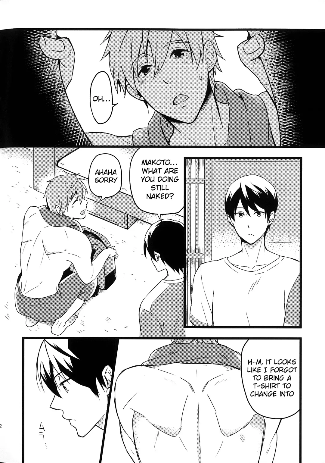 [Yurige] Kare Shirt Biyori. | Wearing His Boyfriend's T-shirt. Fhentai - Page 3