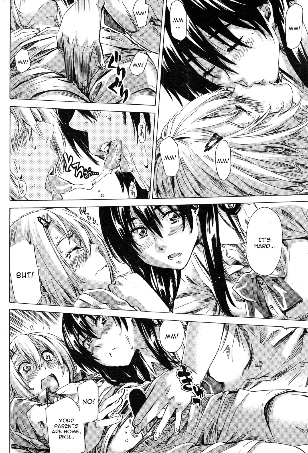 [Maruta] Yuri Zuki Kanojo wa Yuri Kanojo ga Dekinai Ch. 5 Fhentai - Page 10