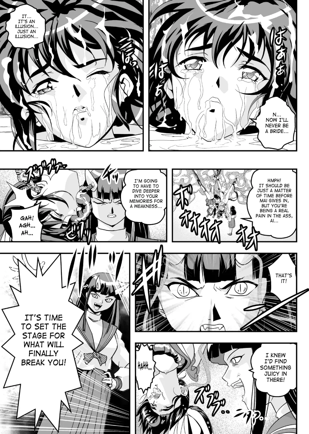[Senbon Torii] FallenXXangeL8 Injoku no Ai to Mai Fhentai - Page 21