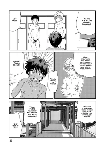 [Miyamoto Ikusa] Kyoupan Shounen! | Speedo Boy! (decensored) Fhentai - Page 24