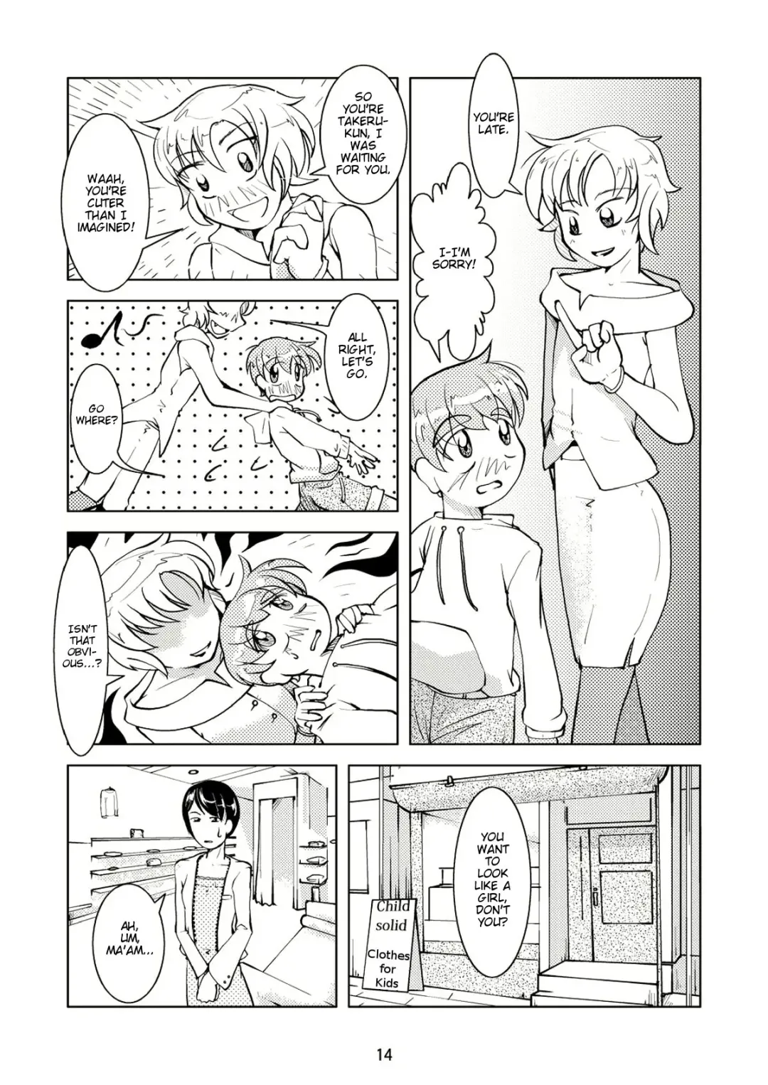 [Tsuno] Crossdressing Boys Assemblage Fhentai - Page 14