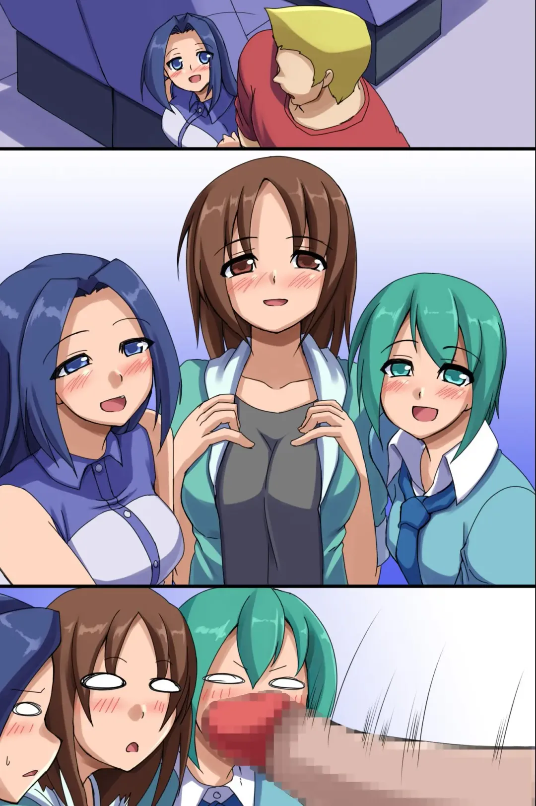 [Kyouyama Hiroki] Nihon Omotenashi Keikaku ~Watashitachi, Karada de Gohoushi itashimasu! Fhentai - Page 69