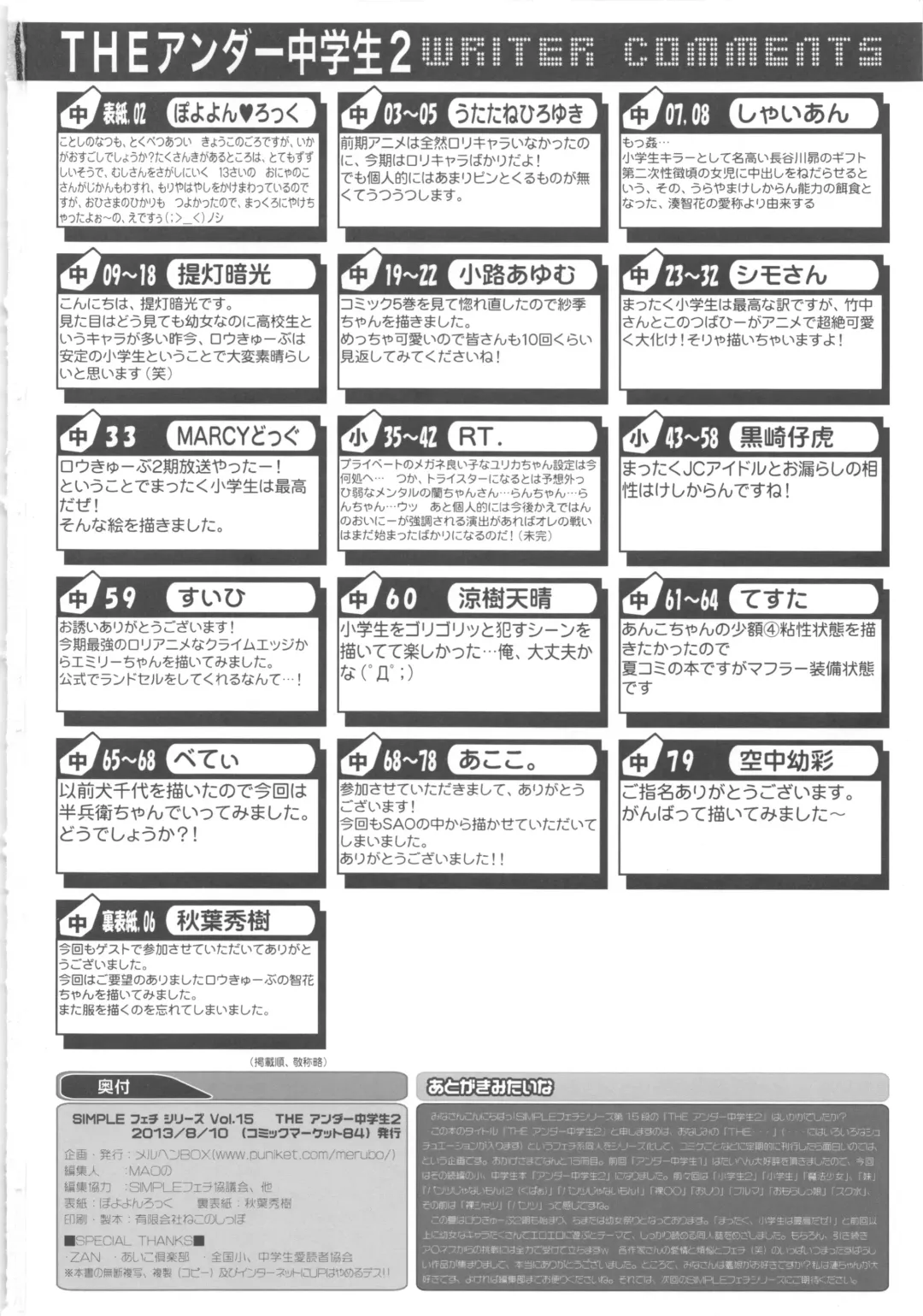 THE Under Chuugakusei 2 Fhentai - Page 82