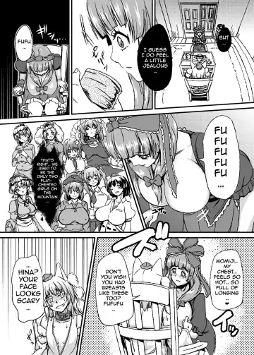 [Yashai] Bounyuu Hina Momiji | Breast Expansion Hina Momiji Fhentai - Page 12