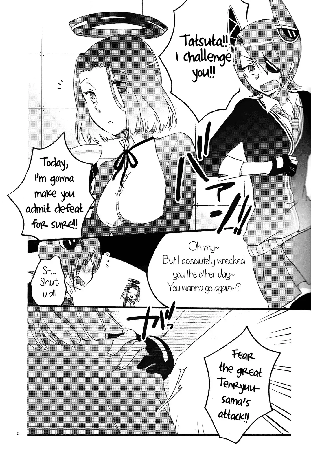 [Hiroto - Sekihara] Tentatsuta Teishoku Okawari! | Tenryuu x Tatsuta Set Meal - Seconds! Fhentai - Page 4